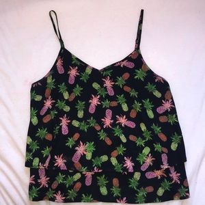 totally cute pineapple tank